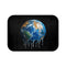 "Pollution Planet Earth Bath Mat"