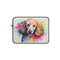 "Poodle Perfection Laptop Sleeve: Keep Your Tech Stylishly Safe!"