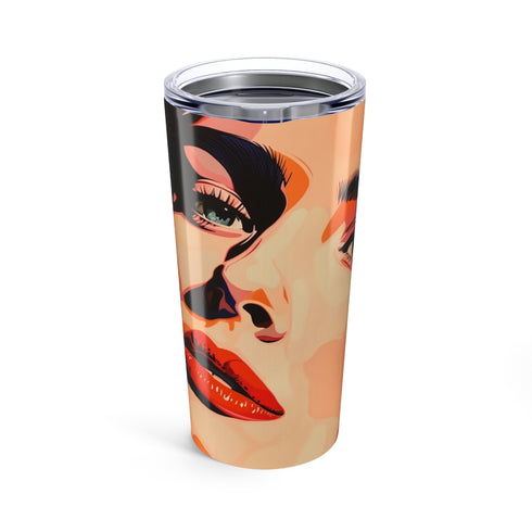 Pop Art Portrait Water Bottle