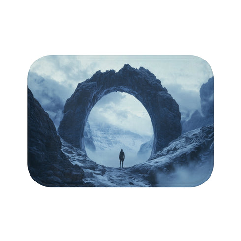 Portal Mirror Design Bath Mat