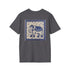Portuguese Tile Elephant Tee: Exotic Elegance