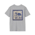 Portuguese Tile Elephant Tee: Exotic Elegance