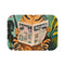 Poster of Bengal Cat Sitting Luxury Memory Foam Bath Mat - Top View