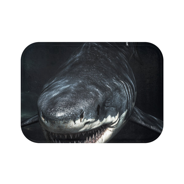 "Prehistoric Ocean Dreams Bath Mat"