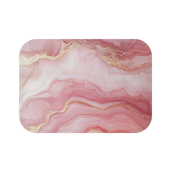 "Pretty in Pink Marble Waves"
