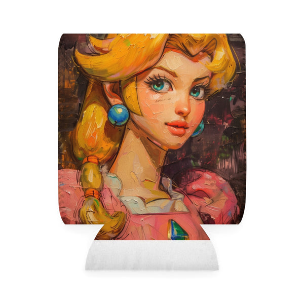 Princess Peach Can Cooler Sleeve: Gaming Royalty Chic