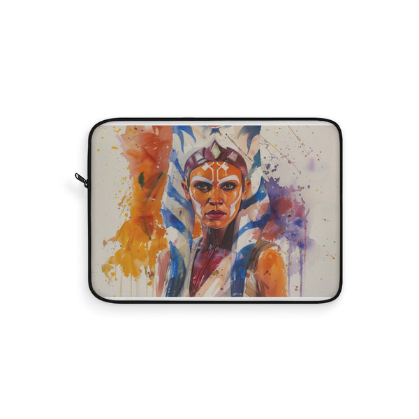 "Protect Your Laptop in Style with Ahsoka Tano Sleeve"
