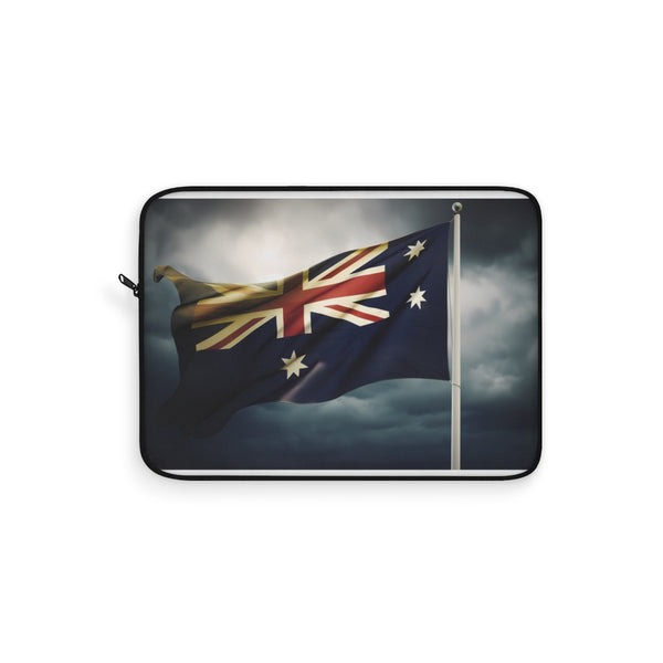 "Protect Your Laptop in Style with Australian Flag Sleeve"