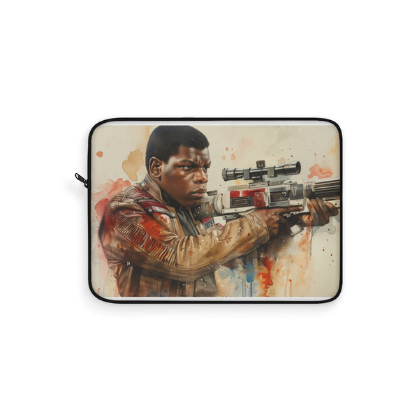 "Protect Your Laptop in Style with Finn Star Wars Sleeve!"