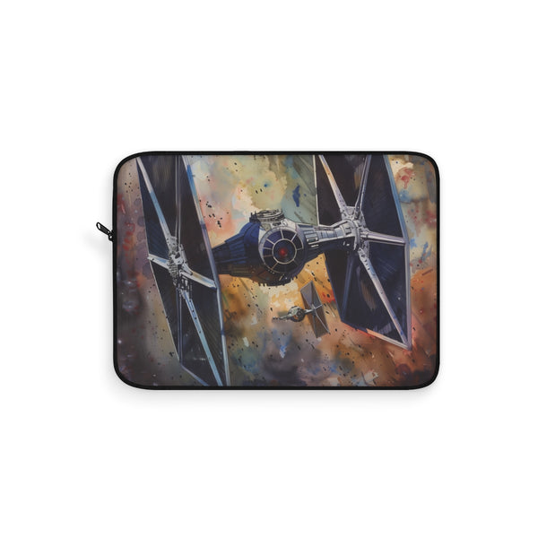 "Protect Your Laptop in Style with Tie Fighter Star Wars Sleeve!"