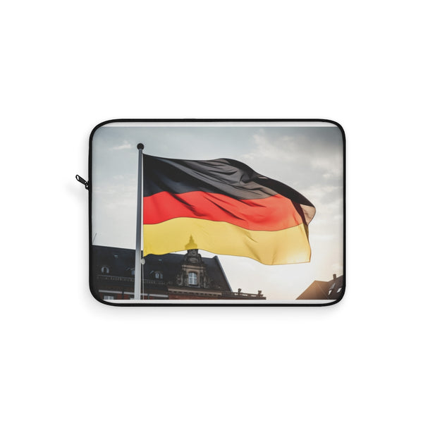 "Protect Your Laptop with German Pride!"