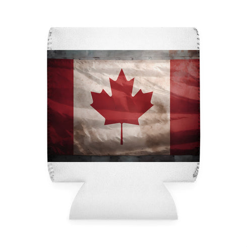 Proudly Canadian Flag Can Cooler