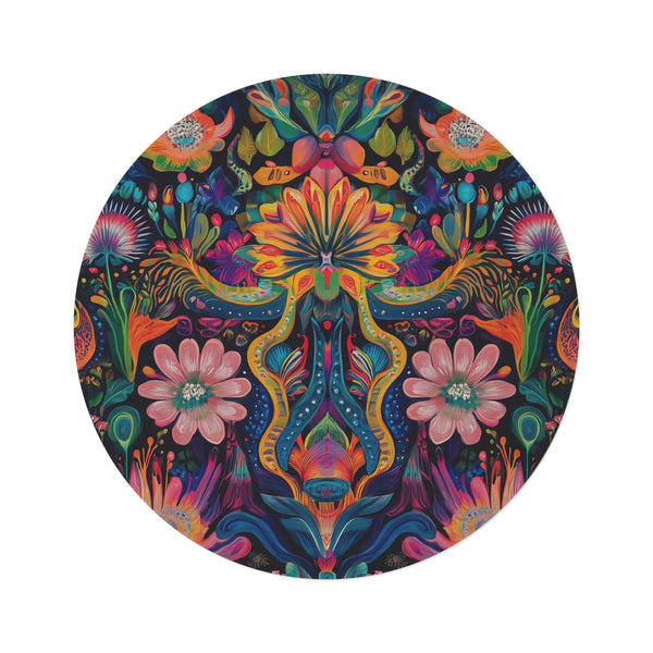 "Psychedelic Ayahuasca Dream Rug"