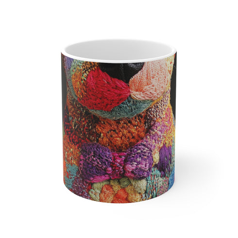 "Puppy Palette Coffee Mug: Embrace Diversity!"