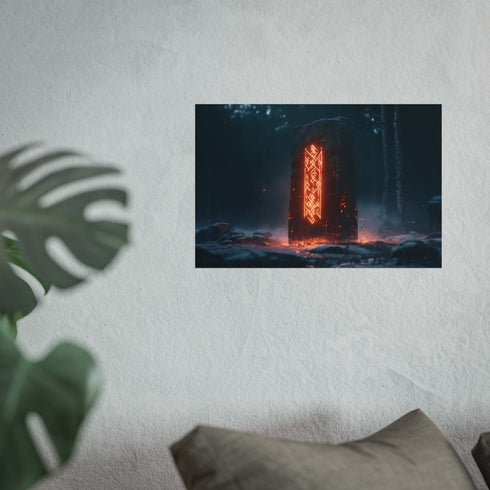 Purchase Mystical Glowing Monolith Poster
