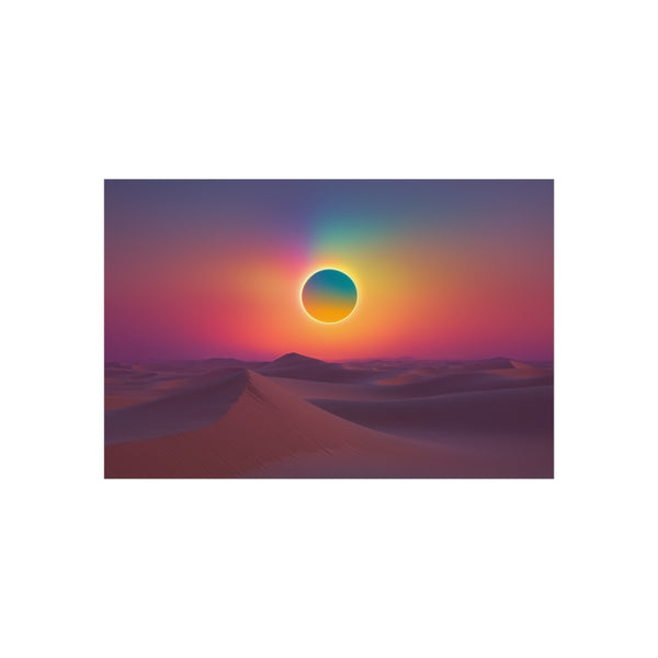 Purchase Stunning Rainbow Eclipse Poster