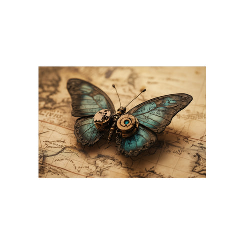 Purchase Unique Robot Butterfly Poster