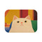 "Purr-fect Cat-Themed Bath Mat"