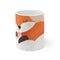 "Purrfect Cat Cartoon Coffee Mug"
