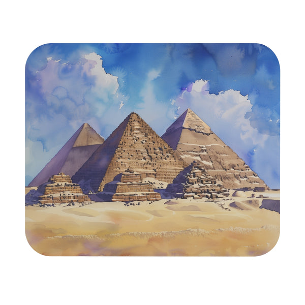 Pyramid Dreams Watercolor Mouse Pad