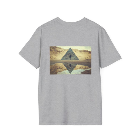 Pyramid Mirror Dimension Unisex Tee