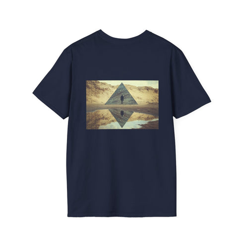 Pyramid Mirror Dimension Unisex Tee