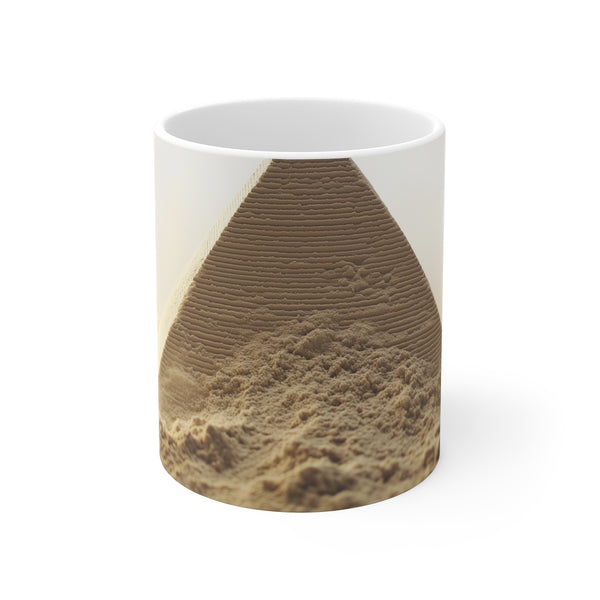Pyramid Morphing Sand Art Mug
