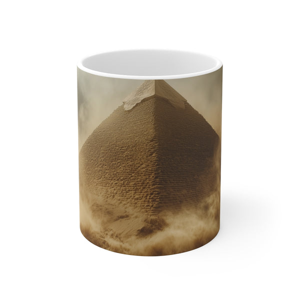 "Pyramid Sand Transition Coffee Mug"