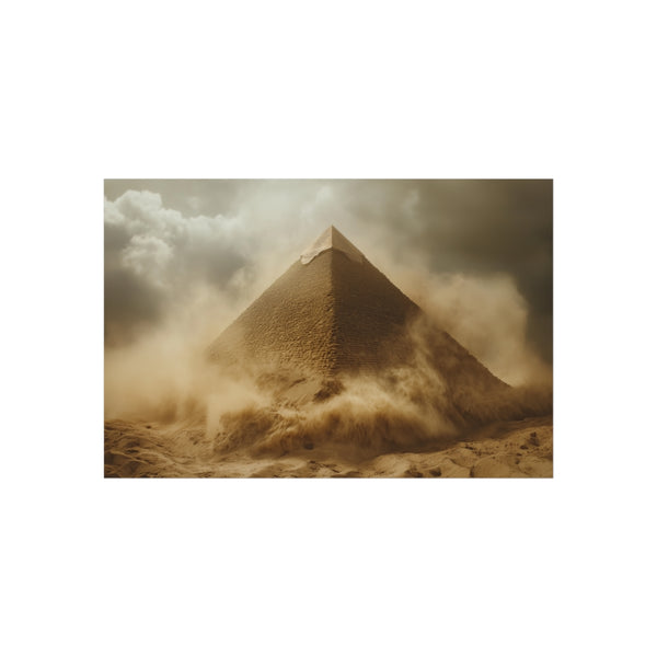 Pyramid Transformation Sand Art Display