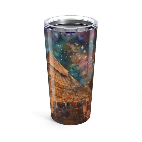 Pyramid Watercolor Drinking Bottle