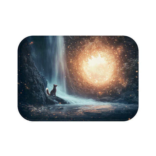 Quantum Fox Bath Mat Design