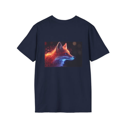 Quantum Fox Particle T-shirt Design
