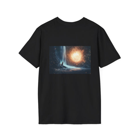 Quantum Fox Waterfall Portal T-Shirt