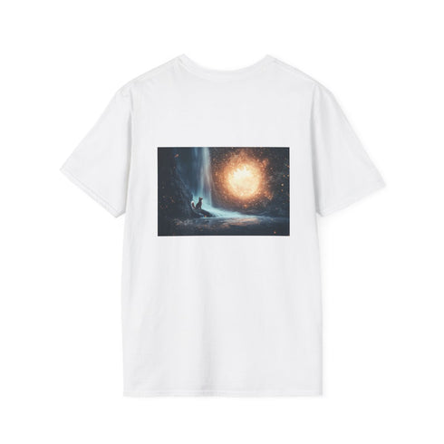 Quantum Fox Waterfall Portal T-Shirt
