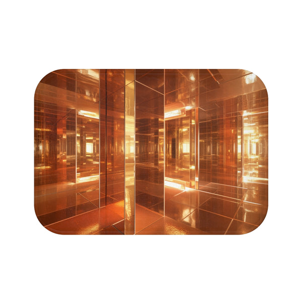 Quantum Maze Bath Mat - Reflecting Realities