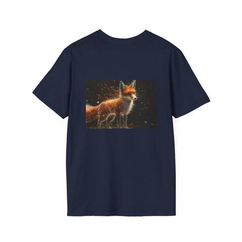 Quantum Particle Fox T-Shirt Design