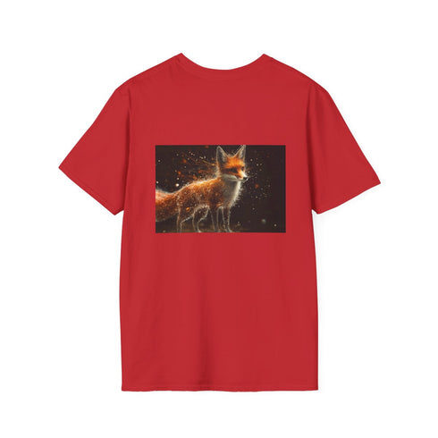 Quantum Particle Fox T-Shirt Design