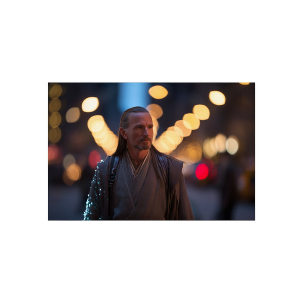 Qui-Gon Jinn Walking Street Scene