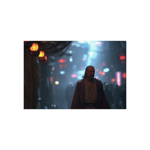 Qui-Gon Jinn Wandering Star Wars