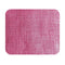 RPoli Pink Burlap Mouse Pad Luxurious and Chic
