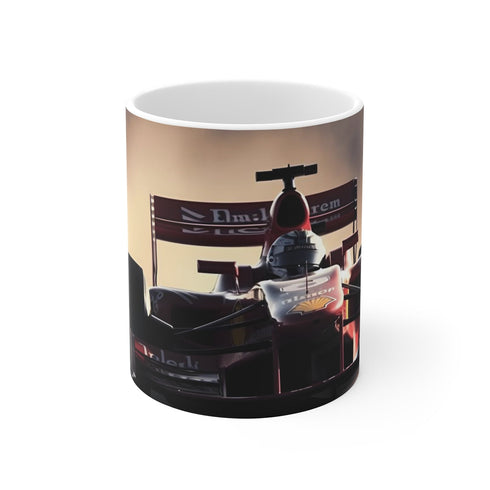 Race-Ready F1 Speed Mug: Start Your Engines!