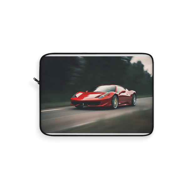 "Racing Red Ferrari Laptop Sleeve"