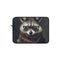 "Racoon Hipster Laptop Sleeve: Fashionable Protection"