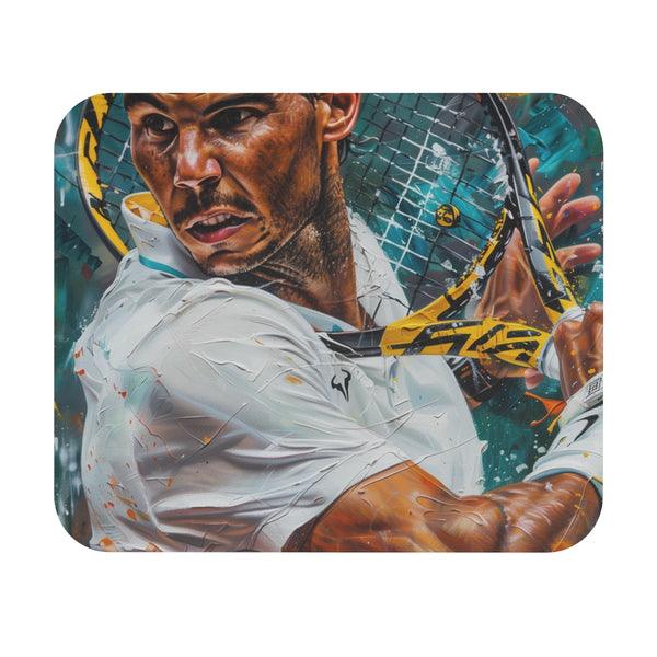 Rafa Nadal Tennis Art Mouse Pad