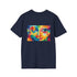 Rainbow Bliss Abstract Emotion Tee