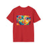 Rainbow Bliss Abstract Emotion Tee