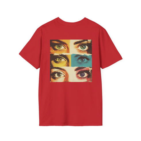 Rainbow Vision Womens Tee: Mesmerizing Multi-Colored Eyes