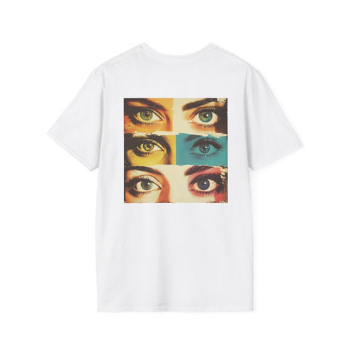 Rainbow Vision Womens Tee: Mesmerizing Multi-Colored Eyes