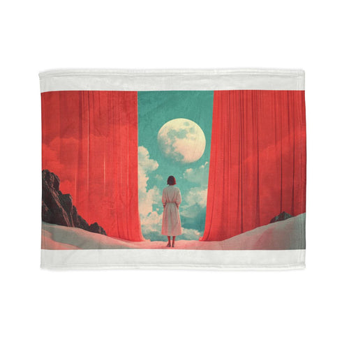 "Reality-Infused Bed Cover"