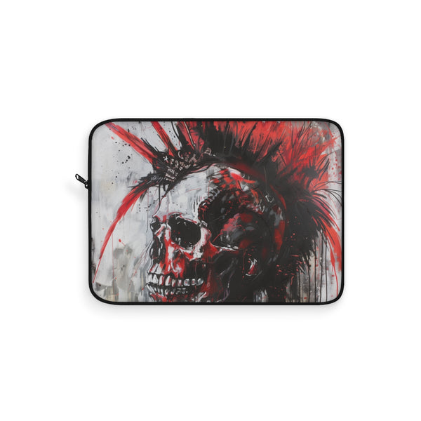 "Rebel Skull Laptop Sleeve"